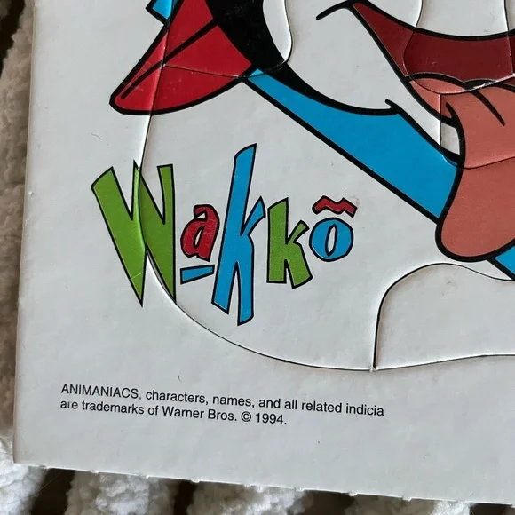 GOLDEN & DESIGN ANIMANIACS FRAME TRAY PUZZLE WARNER BROS 1994 - Picture 3 of 5